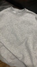 優(yōu)衣庫(kù)合作款男裝女裝寬松衛(wèi)衣長(zhǎng)袖運(yùn)動(dòng)衫休閑上衣秋冬新款481040 03 灰色 M /170/92A 曬單實(shí)拍圖