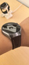 HUAWEI WATCH 5 46mm高端款航天級(jí)鈦合金表殼木星棕素皮復(fù)合表帶首創(chuàng)X-TAP智感窗鴻蒙AI腕上小藝eSIM通信 曬單實(shí)拍圖
