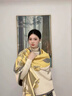 恒源祥圍巾女2025秋冬色塊玉蘭花時(shí)尚百搭優(yōu)雅保暖圍巾 米黑色 曬單實(shí)拍圖