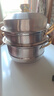 316蒸鍋不銹鋼食品級特厚家用304湯鍋加厚三層電磁爐通用 316cm 正品特厚食品級 30.01cm 金柄三層【適合3-5人】 曬單實(shí)拍圖