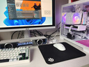 漫步者花再Halo SoundBar桌面音響音箱家用臺式電腦游戲音響長條有線音箱藍牙5.4RGB燈效 破曉白 曬單實拍圖