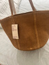 無(wú)印良品（MUJI）紙編水桶狀編織斜挎包 托特包大 新款 實(shí)用 大氣 禮物 曬單實(shí)拍圖