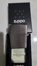 ZIPPO打火機(jī)之寶防風(fēng)煤油 拉絲鍍鉻-商標(biāo) 生日禮物男送男友 含油套裝 曬單實(shí)拍圖