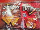 多力多滋（Doritos）超濃芝士+燒烤味玉米片57g*2臺灣產(chǎn)薯片膨化休閑禮包追劇小零食 曬單實(shí)拍圖