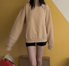 Acne Studios大廓形棉質(zhì)混紡毛衣 米色 XS 曬單實(shí)拍圖