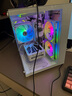 AMD銳龍 R5 9600X/RTX5060/RX9060XT 臺式機電腦主機 渲染設計繪圖整機 高端電競游戲DIY組裝電腦 配置2:9600X/RTX5060 白色海景房 曬單實(shí)拍圖