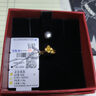 周六福（ZLF） 黃金戒指女款足金999婚嫁格?；〒磹?ài)女戒活口指環(huán) 計價(jià) 13號 - 2.68g 曬單實(shí)拍圖