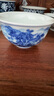 九樓閣景德鎮青花釉中彩古典品茗杯高溫陶瓷主人杯單杯功夫茶具 反口杯青花山水 110ml 1只 不帶禮盒 曬單實(shí)拍圖