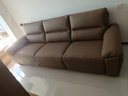 芝華仕（CHEERS）頭等艙真皮沙發(fā)復古電動(dòng)小戶(hù)型家具芝華士大咖30269|棕2.80m 曬單實(shí)拍圖