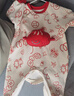 巴拉巴拉嬰兒連體衣新生兒哈衣爬服寶寶衣服2025新年季拜年服209125120203 曬單實(shí)拍圖