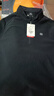 KOLON SPORT/可隆戶(hù)外抓絨衣 男士保暖POLARTEC半拉鏈長(cháng)袖T恤 LHZT5WN127-黑色 BK 2XL 185/104A 曬單實(shí)拍圖