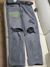 Levi's?SilverTab?25新款男士美式高街破洞寬松直筒牛仔褲 灰色 34 (32) 曬單實(shí)拍圖