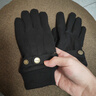 吉普（JEEP）騎行棉手套男冬季加絨加厚觸屏騎行電動(dòng)摩托車(chē)防寒保暖 曬單實(shí)拍圖