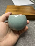 霽澤汝瓷天青釉 相見(jiàn)歡平安對杯 汝窯主人不倒杯茶杯清涼寺原礦釉 手提袋 0ml 0只 100 曬單實(shí)拍圖