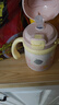 babycare兒童保溫杯嬰幼兒學(xué)飲寶寶吸管杯316L不銹鋼保溫杯幼兒園保溫水壺 贈直通吸嘴-把手款 歐珀粉 300ml 曬單實(shí)拍圖