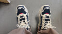 FILA 斐樂(lè )TREK滿(mǎn)天星老爹鞋男鞋新款休閑鞋時(shí)尚復古運動(dòng)鞋跑鞋  白蘆筍/漿果藍-WD 39 曬單實(shí)拍圖