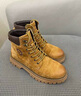 駱駝（CAMEL）【王俊凱同款】會(huì )員馬丁靴男鞋秋冬新款大黃靴女戶(hù)外工裝登山靴子 GE122W7757T 金黃色（男款） 42 曬單實(shí)拍圖