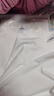 戰浩【2件】純棉短袖t恤男夏季衣服圓領(lǐng)半袖寬松白上衣純色打底衫體恤 白色+白色 XL 建議【130-145斤】 曬單實(shí)拍圖