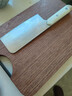 蘇泊爾（SUPOR）加厚整木制烏檀木砧板實(shí)木頭占板切菜板 木質(zhì)粘板案板刀板搟面板 34*24*2.5cm 【無(wú)硅膠腳墊】 曬單實(shí)拍圖