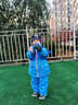KocotreeKK樹(shù)兒童滑雪服分體男童女孩保暖滑雪衣褲寶寶防水外套2025新款 豆丁藍【套裝】 110 曬單實(shí)拍圖