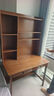 惠尋實(shí)木電腦桌家用臥室書(shū)桌書(shū)架一體桌簡(jiǎn)約現代中小學(xué)生初中生寫(xiě)字臺 胡桃色#書(shū)桌+書(shū)架 80cm*60cm*75cm【總高175cm】 曬單實(shí)拍圖