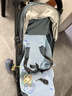 UPPAbaby MINU V3嬰兒推車(chē)可坐可躺超輕便攜嬰兒車(chē)可登機寶寶傘車(chē)口袋推車(chē) 深灰色GRY 曬單實(shí)拍圖
