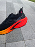 安踏（ANTA）火箭7代丨男鞋運動(dòng)鞋防潑水競速訓練跑步鞋子男減震回彈112545581 基礎黑/火焰橙紅-16 42 (男8.5) 曬單實(shí)拍圖