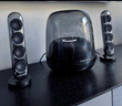 哈曼卡頓水晶4代 桌面藍牙音箱  電腦通用雙聲道 Soundsticks4 電腦音箱桌面藍牙音箱氛圍燈音響教師禮物 水晶4 黑色款 曬單實(shí)拍圖