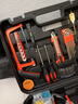 科麥斯手電鉆電動(dòng)螺絲刀套裝充電式打孔鋰電鉆家用手鉆充電電鉆工具箱 曬單實(shí)拍圖