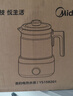 美的（Midea）全玻璃養生壺全自動(dòng)燒水壺母嬰恒溫電熱水壺花茶壺全包裹護底防碎1.5L MK-YS15B201 曬單實(shí)拍圖