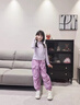 moonkids童裝女童網(wǎng)球套裝2025新款秋裝速干衣兒童長(cháng)袖褲裙兩件套訓練運動(dòng) 19579紫色速干長(cháng)袖 120 cm 曬單實(shí)拍圖