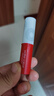 曼秀雷敦（Mentholatum）水彩潤唇膏口紅疊涂保濕滋潤嘴唇防干裂女不沾杯護唇膏 【我要紅】1支 曬單實(shí)拍圖