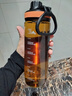 貝瑟斯水杯運動(dòng)水杯塑料杯 夏季水杯健身便攜杯子直飲杯黑色杯子750ml 曬單實(shí)拍圖