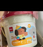 得力（deli）橡皮泥無(wú)毒彩泥兒童小學(xué)生專(zhuān)用安全無(wú)味24色橡輕泥幼兒園超輕粘土象皮軟泥手工制作玩具 【12色丨桶裝】送視頻教程+工具*2 曬單實(shí)拍圖