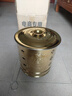 OLOEY不銹鋼燒金桶家用燒香桶室內戶(hù)外燒紙錢(qián)加厚元寶桶拜神祈福焚化爐 【加厚燒不黑】不銹鋼金色含內膽 小號（直徑26cm高29cm） 曬單實(shí)拍圖