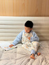 威爾貝魯（WELLBER）恒溫睡袋嬰幼兒1-3歲竹棉睡衣秋冬兒童寶寶防踢被子薄夾棉 夢境XL 曬單實拍圖