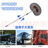 匠廷柯 洗車(chē)拖把2米 棉線(xiàn)可伸縮大巴車(chē)公交車(chē)大貨車(chē)洗車(chē)刷 2米伸縮桿(2節桿和3節桿隨機發(fā)貨）1把裝 曬單實(shí)拍圖