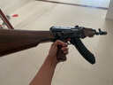 FGHGFak47電動(dòng)兒童wargame玩具槍男孩模型發(fā)射器真人CS競技版 悍迪AK74u【夜色】 7.4v電池+充電線(xiàn) 曬單實(shí)拍圖