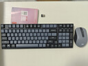 聯(lián)想（Lenovo）小新 K1P 輕音無(wú)線(xiàn)98鍵鼠套裝 果凍觸感機械回彈 多快捷鍵 3檔DPI windows通用 暮靄灰 曬單實(shí)拍圖