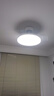 美的（Midea）風(fēng)扇燈餐廳吊扇燈led臥室燈隱形扇葉遙控三防燈具熟睡風(fēng)包安裝 曬單實(shí)拍圖