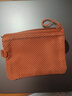 無(wú)印良品（MUJI）再生聚酯纖維 雙拉鏈包 收納袋  橙色S  曬單實(shí)拍圖