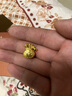 周生生 黃金吊墜 足金鯉魚(yú)福字錢(qián)袋掛墜福袋 不含素金鏈73537P計價(jià)4.4克 曬單實(shí)拍圖