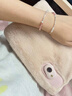 Desairmy熱水袋充電暖手袋暖水袋暖手寶暖送禮寶寶女生禮物無(wú)水石墨烯熱敷 米色【三擋調溫-送充電寶】 曬單實(shí)拍圖