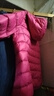 雅鹿輕薄羽絨服女秋冬季時(shí)尚短款戶(hù)外運動(dòng)連帽小個(gè)子紅色外套女 曬單實(shí)拍圖