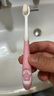 英國DR.WLEN迪王兒童牙刷1-2-3-6歲幼兒寶寶嬰兒藍粉萬(wàn)軟毛呵護清潔乳牙刷 曬單實(shí)拍圖
