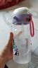 BC BABYCARE兒童水杯二合一戶(hù)外運動(dòng)水杯吸管杯直飲幼兒園水壺上學(xué)專(zhuān)用2 【Tritan-可背可拎】維卡紫 600ml 曬單實(shí)拍圖