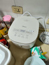 美的（Midea）電飯煲3-4人電飯鍋4L銀鉆內膽12大菜單頂置觸控屏家用智能微壓電飯煲MB-AFB4041RL 曬單實(shí)拍圖