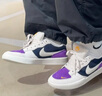 耐克男女透氣平底滑板鞋冬季情侶翻毛皮NIKE SB FORCE 58 DV5477 403黑曜石色/淺土褐/野葡萄紫 37.5 曬單實(shí)拍圖