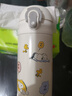 史努比（SNOOPY）保溫杯316不銹鋼大容量水杯男女士學(xué)生戶(hù)外便攜杯子高顏值禮物 白 曬單實(shí)拍圖