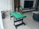 貝趣臺球桌兒童家用迷你6-12歲小型可折疊玩具男孩生日六一兒童節禮物 130CM高腳可折疊【桌面免安裝】 3-7-8-11-14歲成人超大號桌球臺 曬單實(shí)拍圖